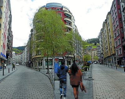 El PSE-EE de Eibar propone transformar todo el centro urbano en un gran espacio de coexistencia