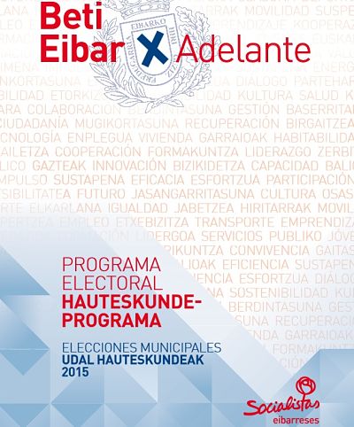 Programa electoral del PSE-EE de Eibar 2015-2019
